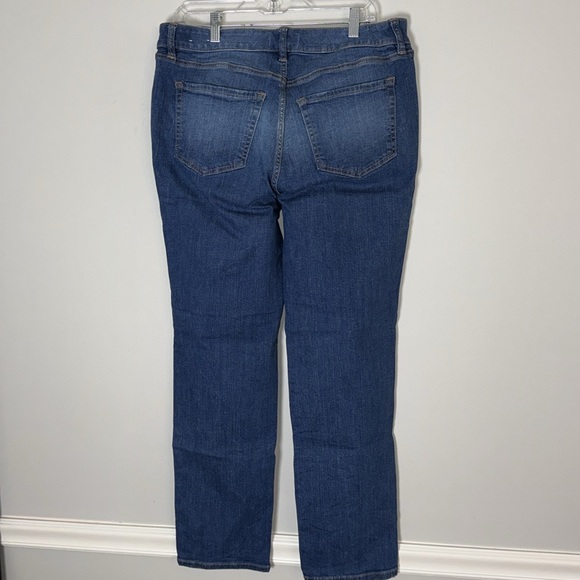 Lane Bryant 16 Blue Straight Leg Denim Jean - Picture 3 of 4